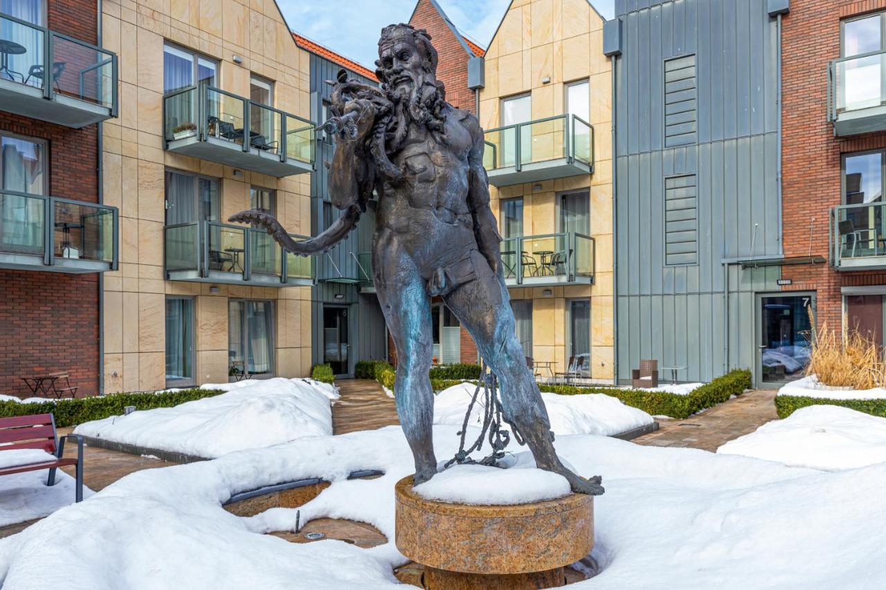 Old Town Neptun Apartments By Noclegi Renters Gdańsk Kültér fotó